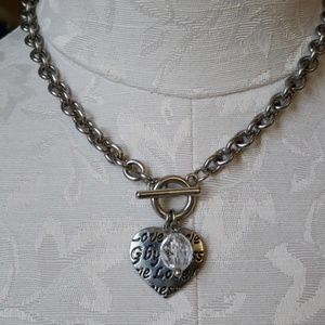 G by Guess pendant necklace